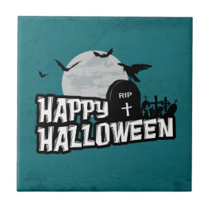 Happy Halloween Tegeltje