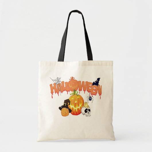 Happy Halloween Tote Bag (Voorkant)