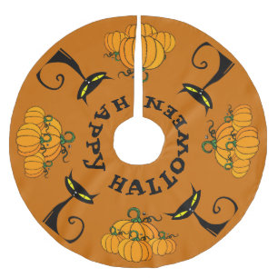 Happy Halloween Tree Skirt Kerstboom Rok