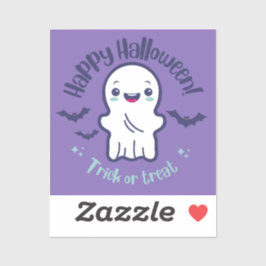 Happy Halloween Trick or treat Sticker