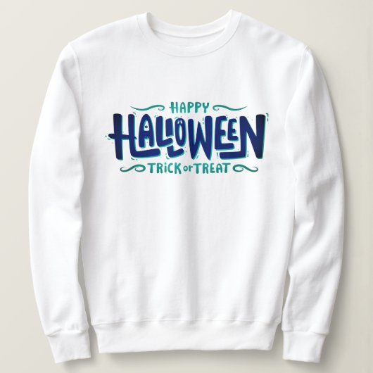 Happy Halloween Trick or treat Sweatshirt (Design voorkant)