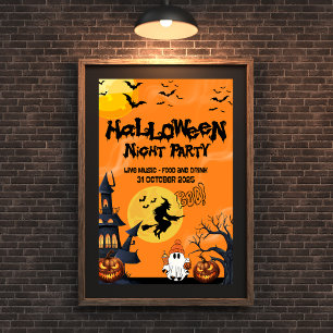Happy Halloween Trick ou Treat Poster