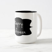 Happy Halloween Tweekleurige Koffiemok (Voorkant rechts)