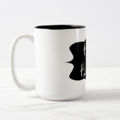 Happy Halloween Tweekleurige Koffiemok (Links)