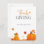 Happy Halloween Uitnodiging Briefkaart (Voorkant / Achterkant)