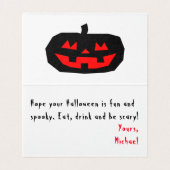 Happy Halloween unique-d'un genre drôle (Inside Unfolded)