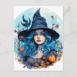 Happy Halloween   Verblijf Witchy Briefkaart