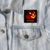 Happy Halloween Vierkante Button 5,1 Cm (In situ)