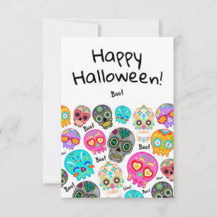 Happy Halloween Wenskaart Bedankkaart