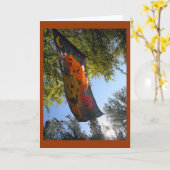 Happy Halloween Wenskaart Kaart (Gele Bloem)