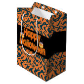 Happy Halloween Whimsical Text Cadeau Sacs (Dos Angle)