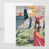 Happy Halloween! Wiggles en de uitnodiging van de (Voorkant / Achterkant)