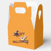 Happy Halloween Witch and Ghost Spooky Customized Bedankdoosjes (Geopend)