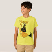 Happy Halloween Witch T-shirt (Voorkant volledig)