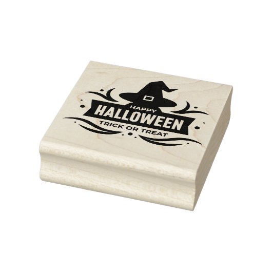 Happy Halloween Witches Pet Rubberstempel (Stempel)