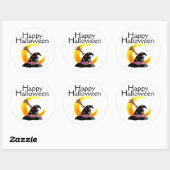 Happy Halloween Witches Pet Sticker - Gepersonalis (Vel)