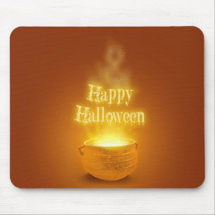 Happy Halloween Witch's Caldron Muismat