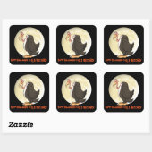 Happy Halloween ya oude buizerd sticker (Vel)