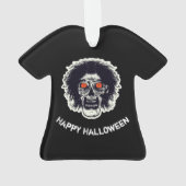Happy Halloween Zombie Ornament (achterkant)