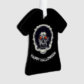 Happy Halloween Zombie Ornament (voorkant)