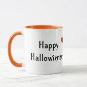 Happy Hallowiener dachshund Halloween mug (Gauche)