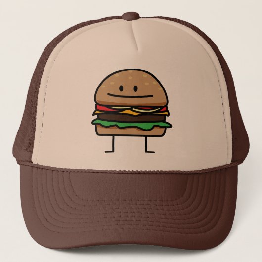Happy Hamburger Trucker Pet (Voorkant)
