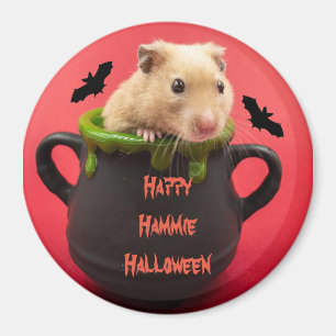Happy Hammie Halloween Magnet Magneet