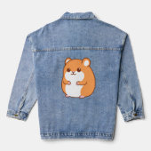 Happy Hamster Denim Jas Jacket (Achterkant)