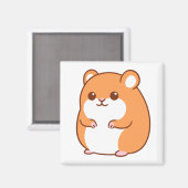 Happy Hamster Magnet (Recto/Verso)