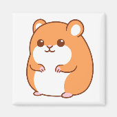 Happy Hamster Magnet (Devant)