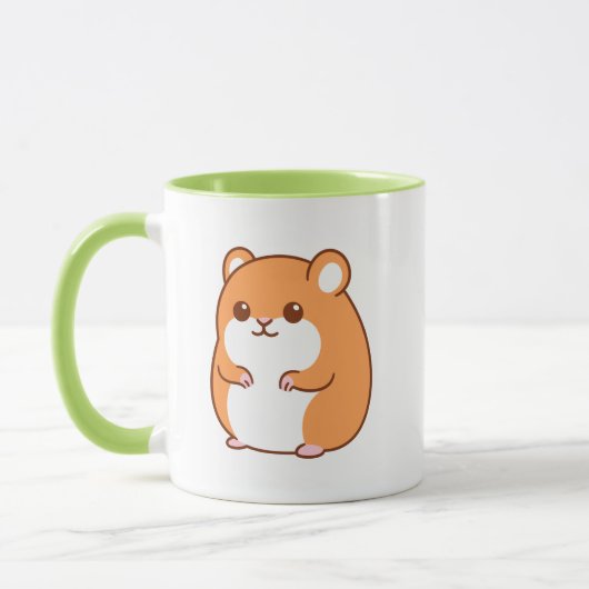 Happy Hamster Mug (Gauche)