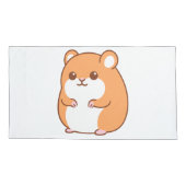 Happy Hamster Pillowcases Kussensloop (Achterkant-Links)