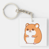 Happy Hamster Sleutelhanger (Voorkant)