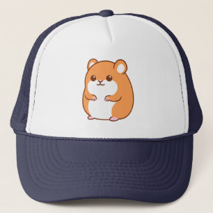 Happy Hamster Trucker Hat Trucker Pet