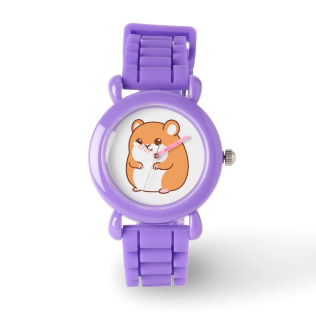 Happy Hamster Watch Horloge (Voorkant)