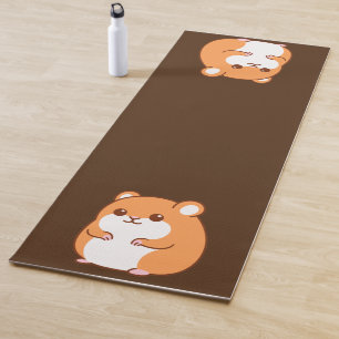 Happy Hamster Yoga Mat