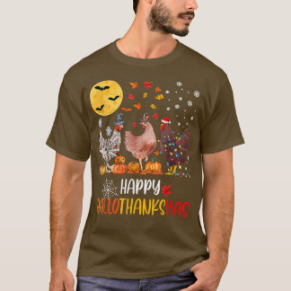 Happy Hankmas Chicken T-shirt