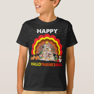 Happy Hanksmas Corgi-kerstShirt Merry T-shirt