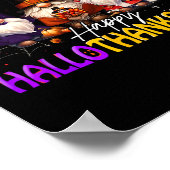 Happy Hanksmas Gnome Halloween Thanksgiving Poster (Hoek)