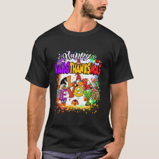 Happy Hanksmas Gnomes Halloween Thanksgiving T-shirt