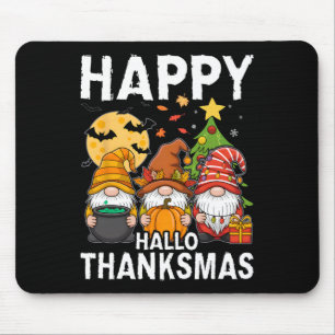 Happy Hanksmas Gnomes Lover Halloween Merry Muismat