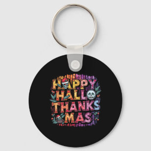 Happy Hanksmas Halloween Thanksgiving Christus Sleutelhanger