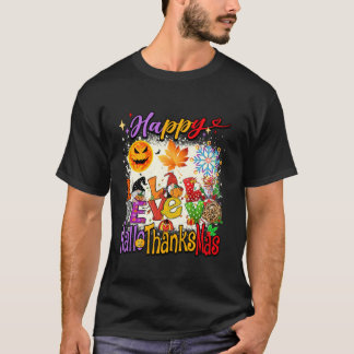 Happy Hanksmas Halloween Thanksgiving Christus T-shirt