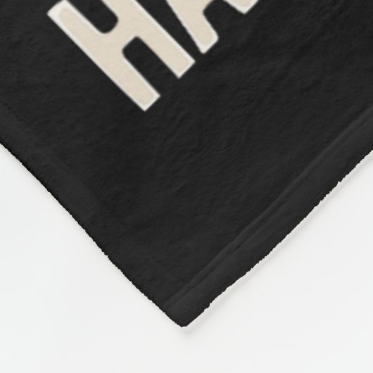 Happy Hanksmas T Rex Halloween Thanksgiving Fleece Deken (Hoek)