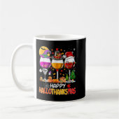 Happy Hanksmas Wine Glasses Witch Santa Hat Koffiemok (Links)