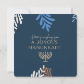 Happy Hannukah Kaart (Voorkant)
