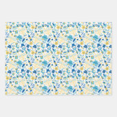 Happy Hanoukka Motif Envelopper des feuilles de pa (Devant 2)