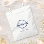 Happy Hanoukka Snow Bubbles Holiday Favoriser Sacs (Coupé)
