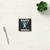 Happy Hanucat Funny Jewish Hanukkah Cat Gift Post-it® Notes (Kantoor)
