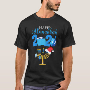 Happy Hanukkah 2020 Hanukkah Jewish Face Mask T-shirt